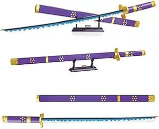 936Pcs One Zoro Yama Knife Collection Blocks Toys Anime Series, 38.8in Samurai Sword Set with Scabbard and Stand, Cosplay Sword, Role-Playing Anime Sword, Roronoa Zoro, Yamato