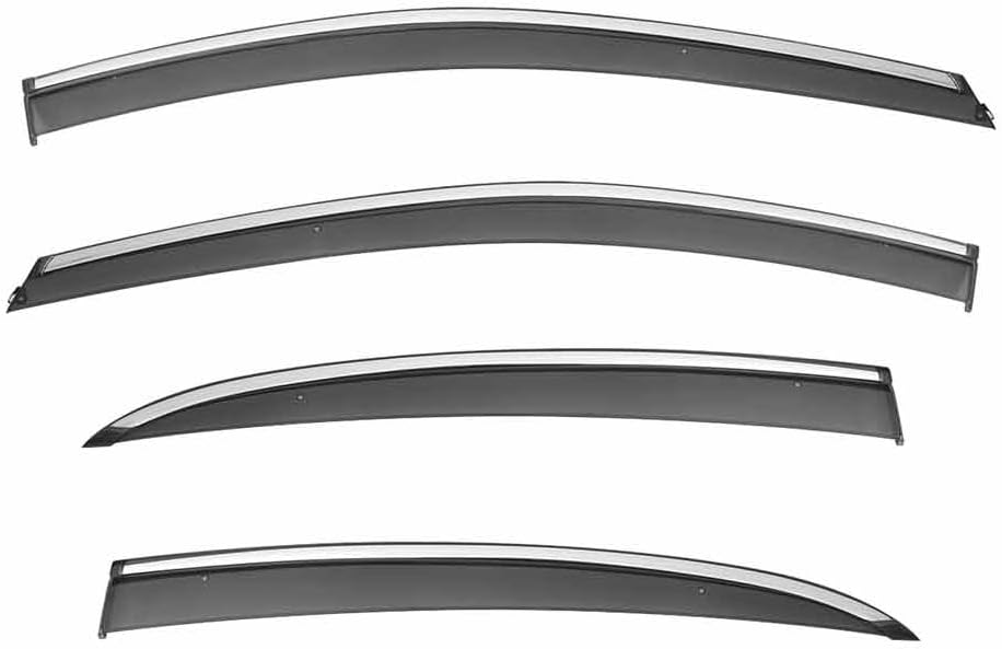 Car Windshield Rain Guards for MG5 GT MK1-AP13 2014-2019, Front Rear Window Wind Deflectors Visors Waterproof Deflector Windows Exterior Accessories