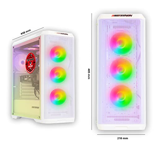 ScreenON - Ryzen 7 5800X - 1TB M.2 - RTX 3070TI - GamePC.A40141 - WiFi - PC Desktop - Immagine 1