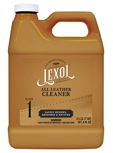 All Leather Cleaner (Step 1) By Lexol, Use On Furniture, Car Interior, Shoes, Handbags, Two-Step System, 3 Liters #TOP7