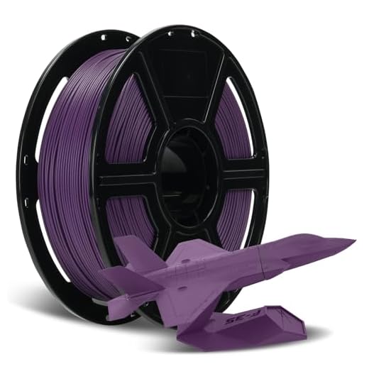 FLASHFORGE Carbon Fiber PLA Filament 1.75mm Iris Purple, Reinforced 3D Printer Filament 1kg, Lightweight & High-Strength PLA-CF Filament, Strong & Easy to Print