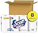 Scott 1000 Sheets Per Roll, 8 Toilet Paper Rolls, Bath Tissue