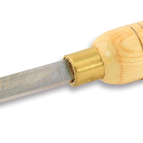 Hurricane Turning Tools, Htt-105, High Speed Steel, 1/2" Round Nose Scraper For Woodturning #TOP2