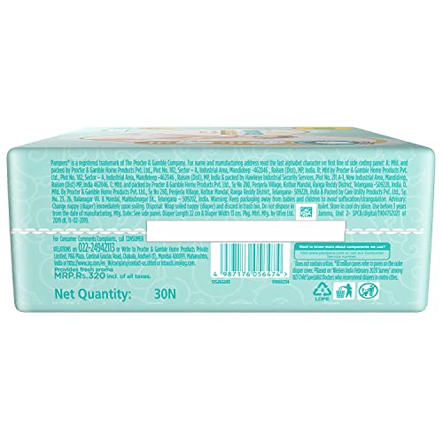 Image of Pampers Premium Care Pants, Large Size Baby Diapers (L), 30 Count