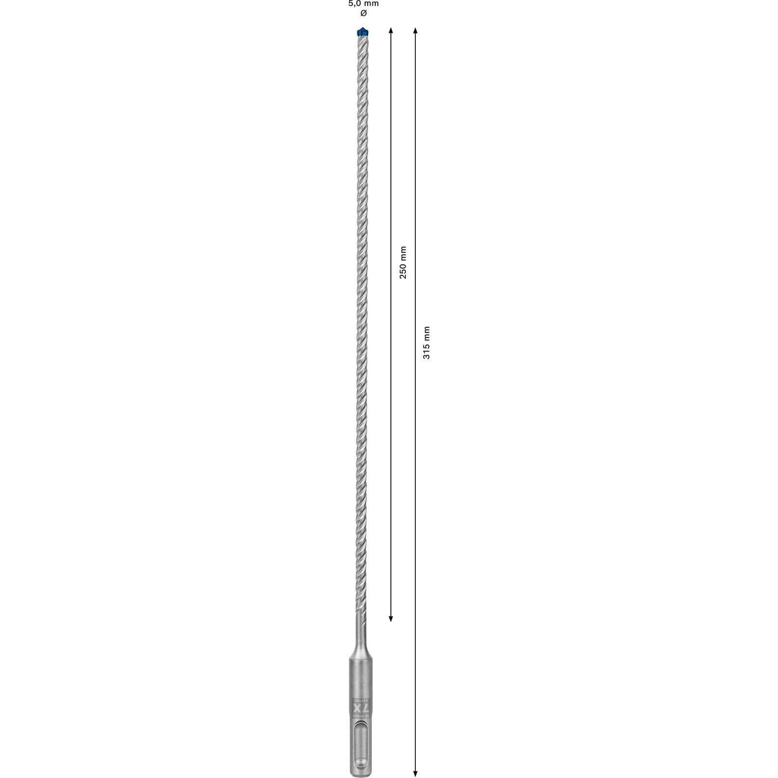 Bosch Professional Bosch Expert 7X 4 Cutter Head 3X Life Sds Plus Masonry Drill Bit