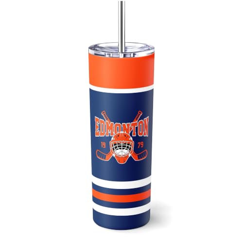 Image of ANTKING Edmonton Tumbler 20oz Travel Mug Custom Name Number Gifts | Stainless Steel Insulated Coffee Cup for Men Women