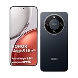 HONOR Magic8 Lite Smartphone 5G, AI Camera 108MP, 7330mAh Batterie, 8GO 256GO Telephone Portable, �cran de 6,79 Pouces, Qualcomm Snapdragon 6Gen4, 2,5m Anti-Chute, IP69K IP68, Noir