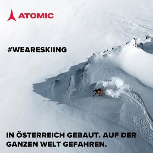 ATOMIC HAWX Magna 80 Skischuhe in Schwarz/Anthrazit - Größe 42/43 - Breite Ski-Boots mit 102 mm Passform & 80er-Flex - Hochwertige Ski-Schuhe mit Prolite-Konstruktion