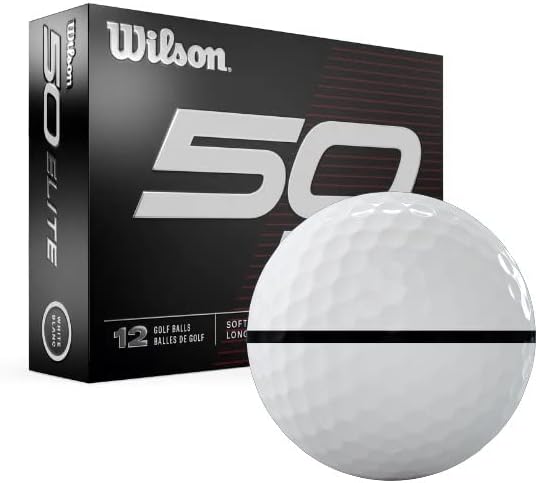 Wilson 2023 Fifty Elite AlignXL Golf Balls