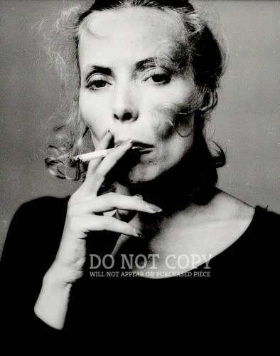 Joni Mitchell photographie 20,3 x 25,4 cm photo publicitaire rare portrait 1975