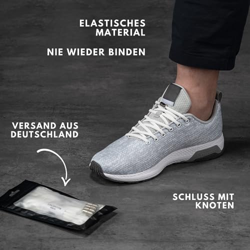 Elastische Schnürsenkel LaceHype, 2 oder 1 Paar ohne Binden