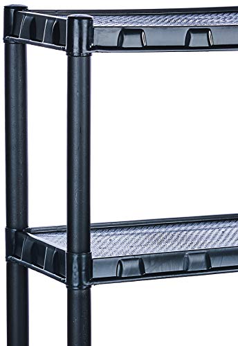 Estante Plástica Preta 5 Prateleiras Agraplast 872