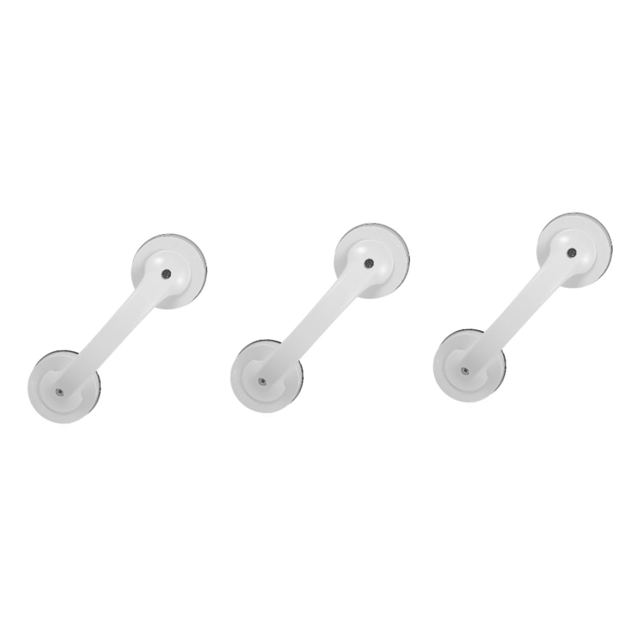 3piezas Barra De Agarre Ventosa Soporte Antideslizante Para y Baños Mango Seguro Para Mayores y Discapacitados De Instalar y Usar