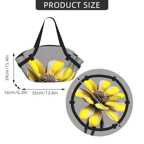 Sac de camping pliable résistant pour plage et extérieur