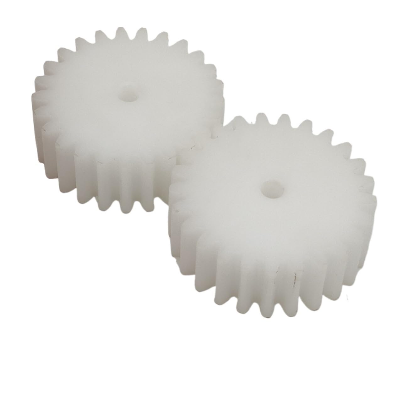 2 POM-Stirnräder Modul 2, 6 Mm Bohrung – 10–19 Zähne, 20 Mm Zahnbreite – Geradverzahnte Ritzel Für Motoren Und Getriebebastler