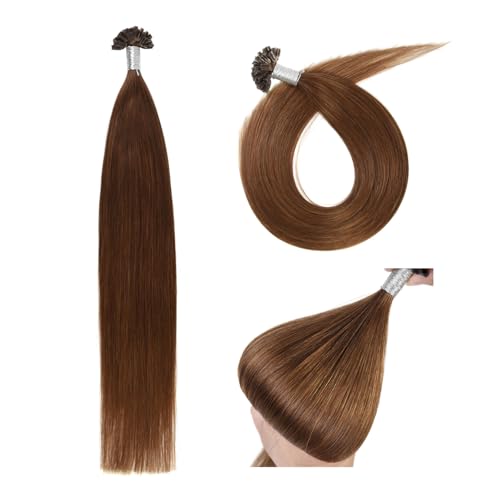 Extensions de cheveux naturel kératine U Tip Remy d'une qualité professionnelle de 50cm