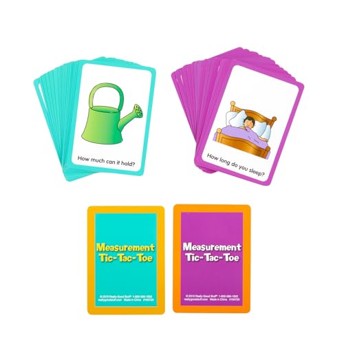Really Good Stuff Measurement Tic-Tac-Toe Numeracy Center - 1 Kit - Ages 7-8, Grades 2-3 by Really Good Stuff - Image 5