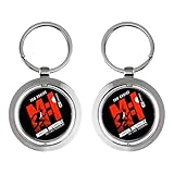 [ロニコン] キーリング ミッション・インポッシブル8 キーホルダー キーチェーン ステンレス鋼 Keyring 鍵チェーン 丸型鍵入れ キーチャーム 軽量 防水