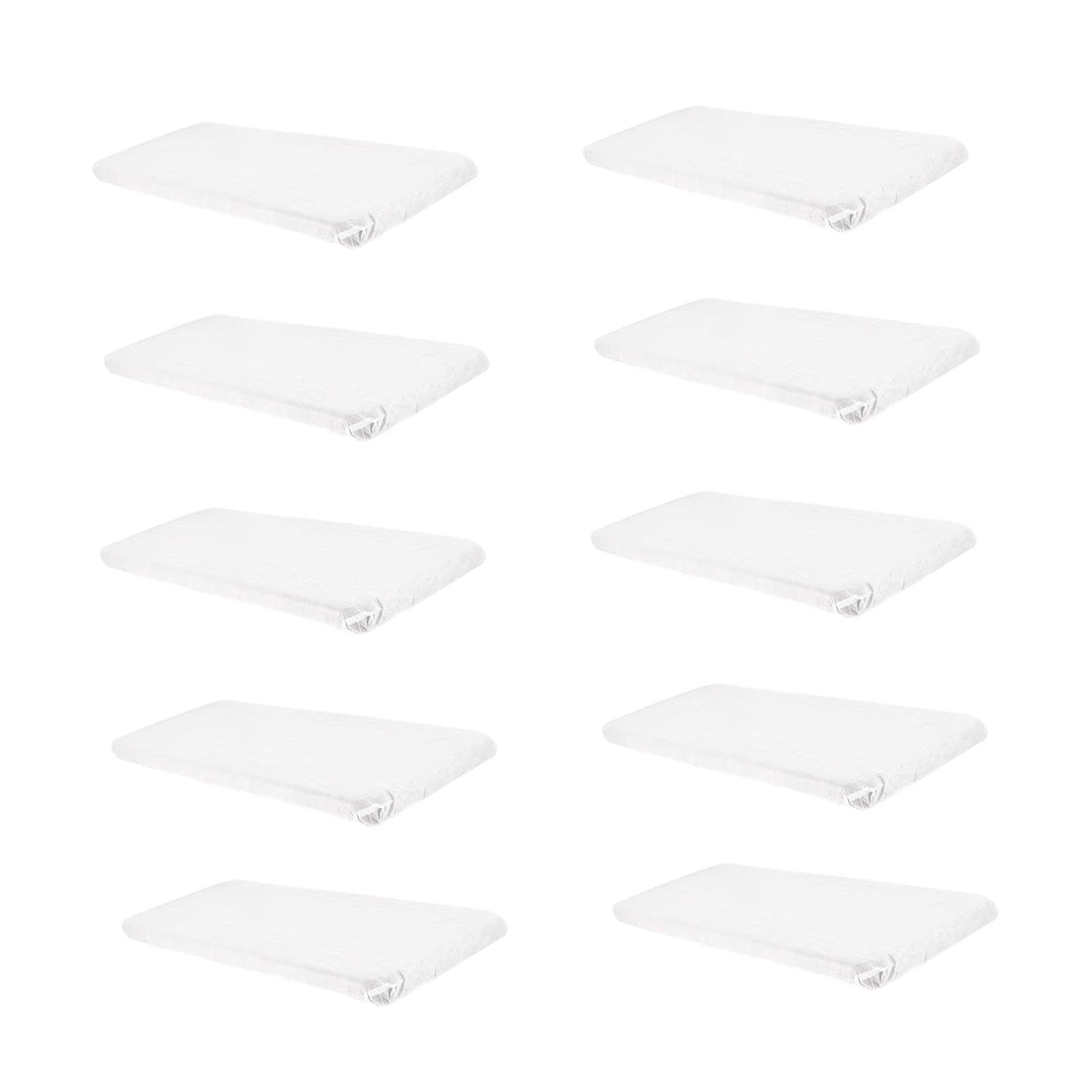 10 Sábanas Desechables para Camillas de Masaje, Fundas para Camas de Spa, Suministros No Tejidos para Hoteles, 220 X 235 Cm