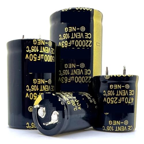 Condensateur 63v4700uf électrolytique pour filtrage de carte mère et audio