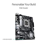 ASUS Prime B660M-K D4 Intel® B660 LGA 1700 mATX motherboard with PCIe 4.0, two M.2 slots, DDR4, Realtek 1Gb Ethernet, HDMI® , D-Sub， front USB 3.2 Gen 1, Asus Lighting Control - Image 2