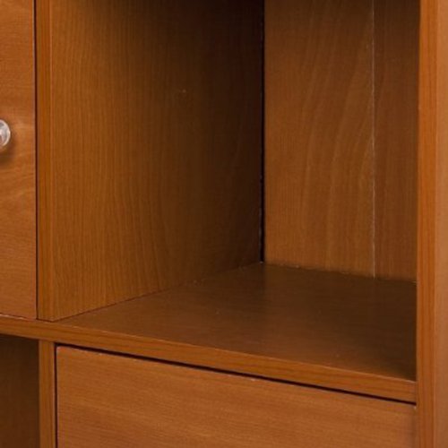 Furinno Mobiletto con Cassetti, Legno, Marrone