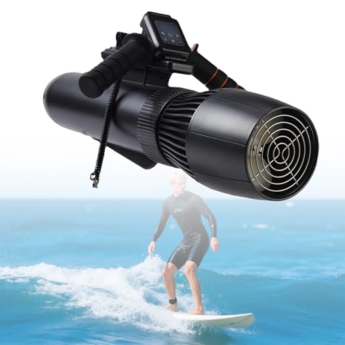 AETEREOS Patinete Submarino Modular Desmontable, Recarga Rápida, para Adultos y Niños, con Soporte para Cámara, 9 Modos, Velocidad Máxima de 2,22 m/s, Ideal para Piscina y Esnórquel HD5-2