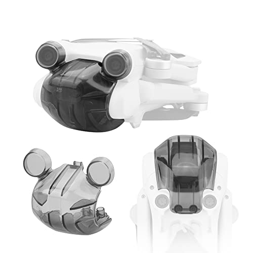 Ermorgen Tapa de objetivo compatible con Mini 3 Pro, protector de lente de cámara para DJI Mini 3 Pro, accesorio para drones Tapa de objetivo, protector transparente resistente a los arañazos Cover