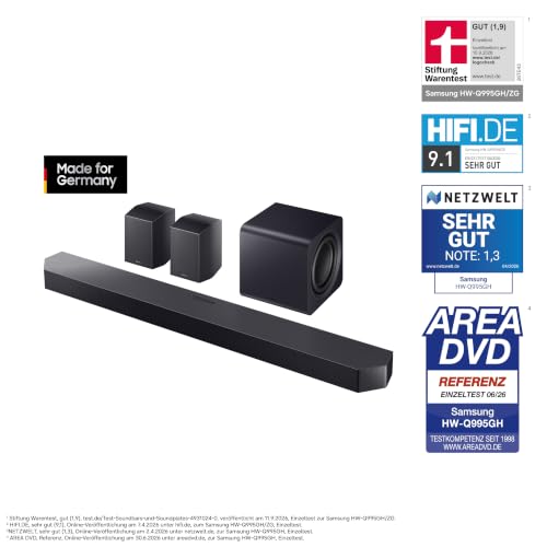 Samsung HW-Q995GH Q-Series 11.1.4-Kanal Surround-Soundbar für Fernseher