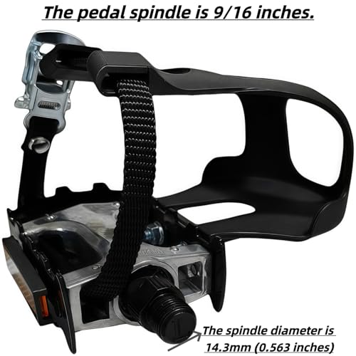 YBEKI Pro-Grade Spin Bike Pedals