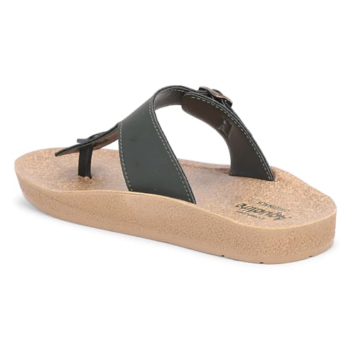 Image of Aqualite PG-111 Men's Ethic Slipper with Comfortable Cushion Insole|Ethic Slipper for Men's