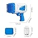 Bazooka Bubble Gun with Light for Summer|Rocket Boom Bubble Blower|Big Machine Gun,Toddler Outdoor Toys for Kids Ages 4-8,Gifts for 3 5 6 7 Year Old Boys and Girls,Adults (Blue)