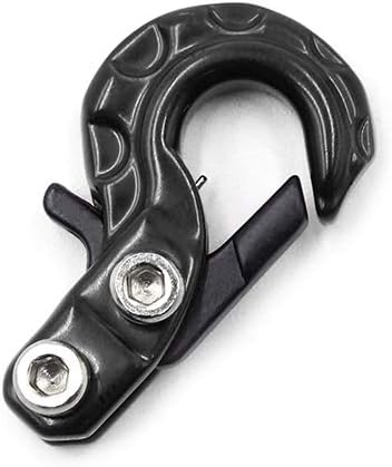 Yeah Racing 1/10 RC Rock Crawler Scale Spring Loaded Metal Hook Black #YA-0573BK