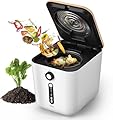 iDOO Compost Bin, Electric Composter for Kitchen Countertop, 3L Smart Mill Composter Kitchen Bin, for Mom, Auto Home Compost Machine Odorless, Turn Waste to Pre-Compost for Plants