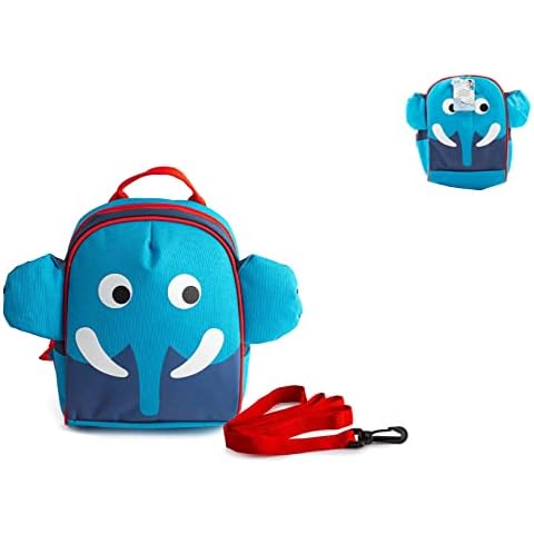 LULABI Mochila de Elefante para Niños con Correas Ajustables Cover