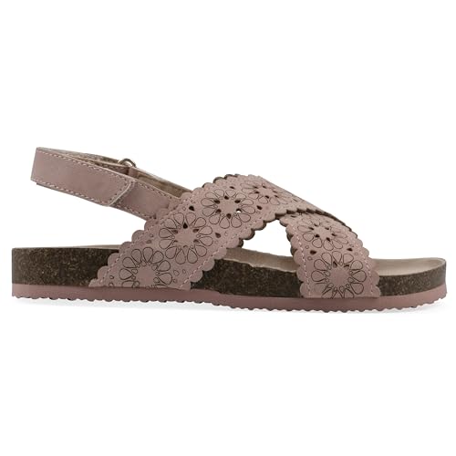 White Mountain Kids Girls' Gal Floral Sandal3