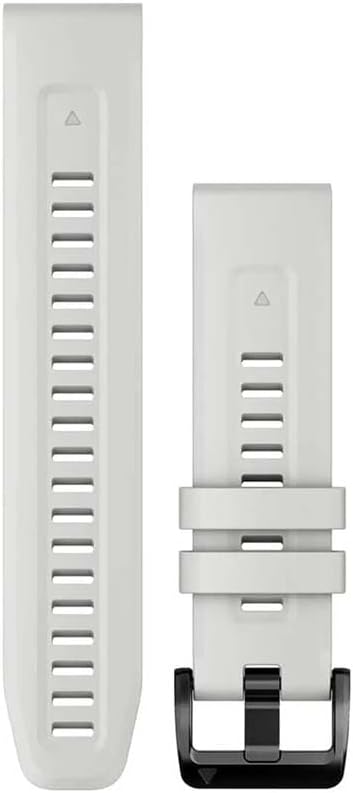 Garmin QuickFit 22 Carrera White Silicone Band