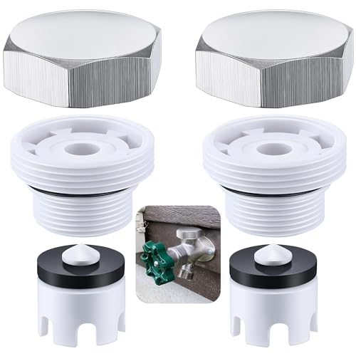 Ceoighe 2 Pack Vacuum Breaker Repair Kit Replacement for VACVBKX1B Heavy Duty Metal Vacuum Breaker Replacement Kit for Traditional Anti Siphon Frost Free Sillcock Valves Anti Siphon Valve Repair Kit