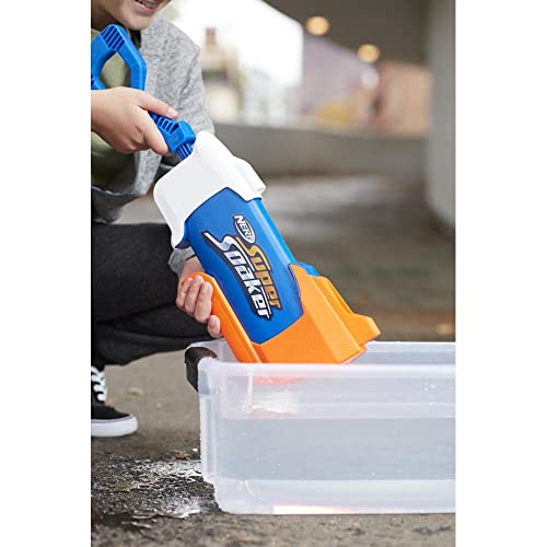 Nerf, Lançador de Água Super Soaker Rainstorm, Laranja