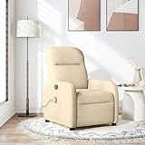 Matériaux de qualité supérieure pour une longue durée de vie. La housse en tissu respirant et durable (100 % polyester) de couleur crème, combinée à un cadre en bois et en métal robuste, assure une structure solide et une sensation d'assise confortable.