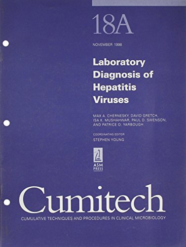 Laboratory Diagnosis of Hepatitis Viruses : 18a (Cumitech Ser.)