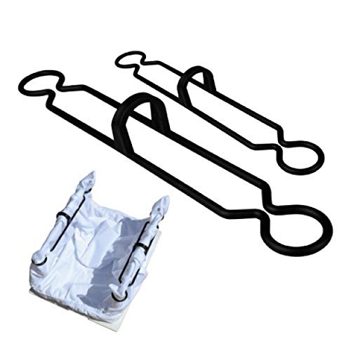 2X Clip Fissaggio Sacchetto Filtro 9981430 Ricambio per Robot Dolphin Piscina