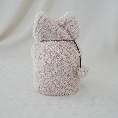 Amazon Co Jp 骨壷 骨壺 カバー 骨壷カバー 骨壺カバー 骨 覆い袋 骨袋 袋 4寸 人間 赤ちゃん ペット 犬 猫 かわいい おしゃれ 手作り 分骨 手元供養 耳型ふわもこ モンブラン 0101c40 ホーム キッチン