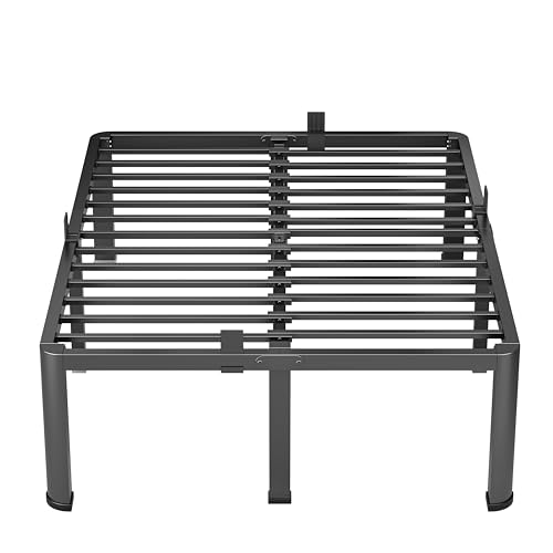 VIPSHOW 18 Inch Queen Heavy Duty 3500 lbs Bed Frame with Round-Corner Legs & Anti-Squeak Design – Quick Assembly Metal Platform, No Box Spring Needed by VIPSHOW - Image 7