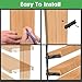 Deck Sunblind System,Louver Bracket Kit for Shutter System,Louver Hardware Kit,Holding Up to 11 Boards (48'')-Powder Coated Iron Brackets,Perfect for Gardens, Patios and Indoor and Outdoor Use(1PCS)