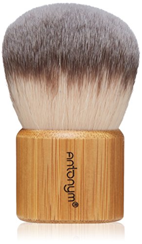 Antonym Cosmetics Professional Kabuki Make-up Brush - Bamboo with Pouch