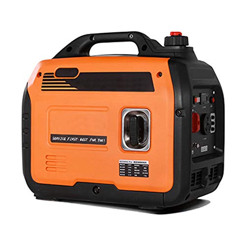 TGHY 1,2kW 2kW 2,4kW 2,8kW 3,1kW Wechselrichter Benzin Stromerzeuger mit Eco-Modus und Kraftstoffabschaltung Benzinbetriebener Generator für Wohnmobile Camping Boot Zuhause,3100w Cover