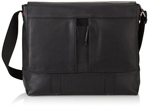 Le Tanneur Lucas Tgk2200, Sac messenger - Noir, Taille...