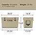 RTIC Hard Cooler, 45 qt, Tan, Ice Chest with Heavy Duty Rubber Latches, 3 Inch Insulated Walls