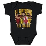 Ilia Topuria UFC One-Piece Infant Bodysuit - Ilia Topuria El Matador WHT (Black, 18M)